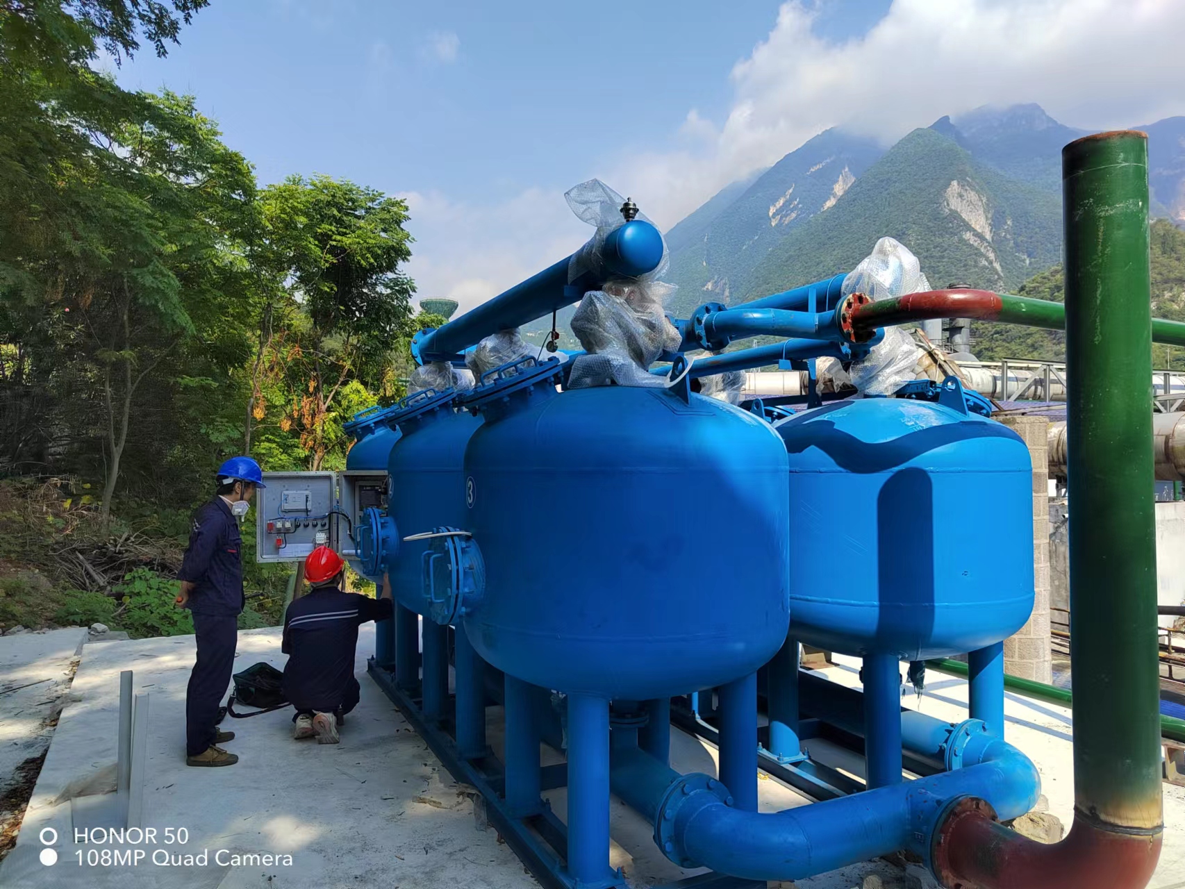 地表污水淺層砂過濾機 地表污水淺層砂過濾機