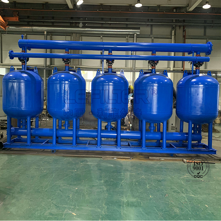 造林業水處理立式淺層砂過濾器 造林業水處理立式淺層砂過濾器