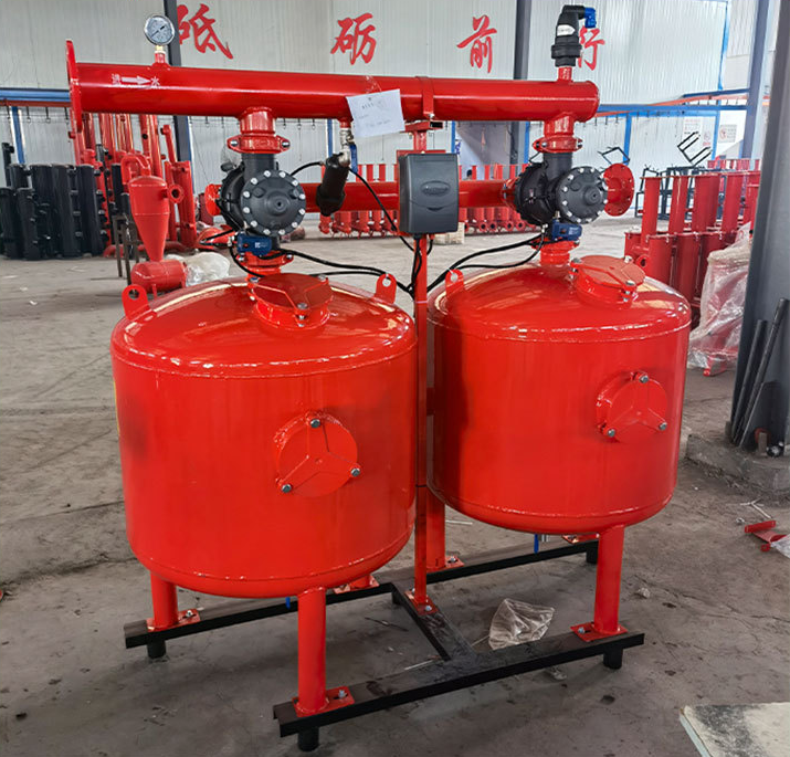 農業灌溉三連罐砂石過濾器 農業灌溉三連罐砂石過濾器