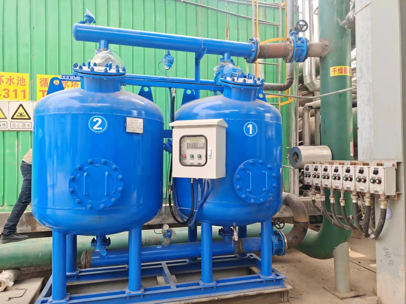 輕工業水處理大流量石英砂過濾器 輕工業水處理大流量石英砂過濾器