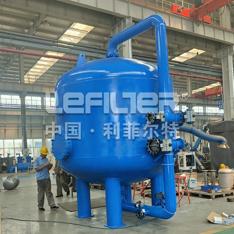 錳砂過濾器濾料的如何鋪裝